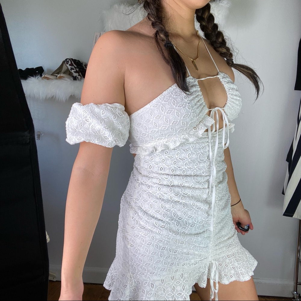 For Love And Lemons Sand Dollar Mini Dress